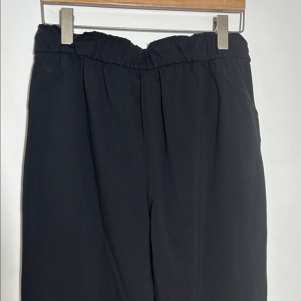 Lulu Lemon Black Ankle Jogger Pants 10 - Picture 4 of 7